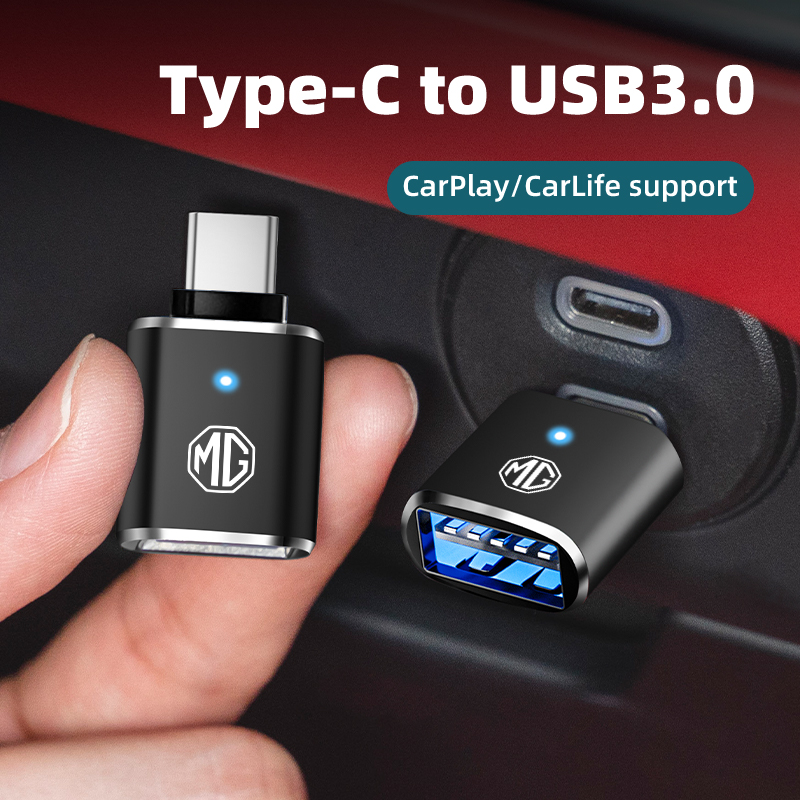 Car Accessories Website - Auto LED Type C Naar USB