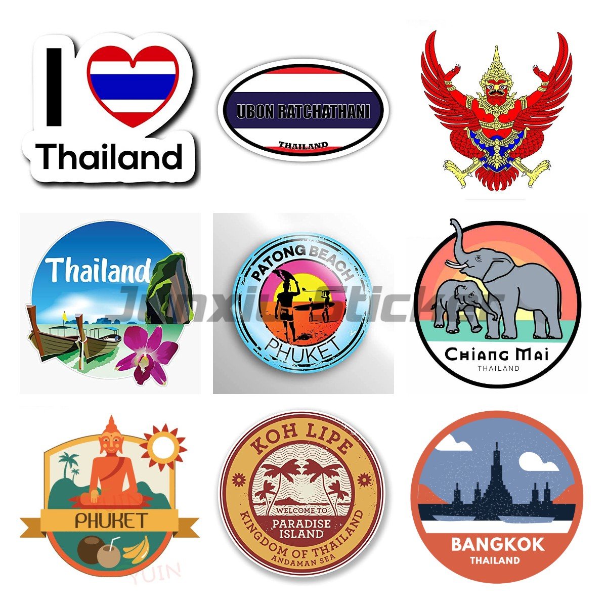 Car Accessories Thailand - Thailand Nationale Vlag Garuda Embleem van