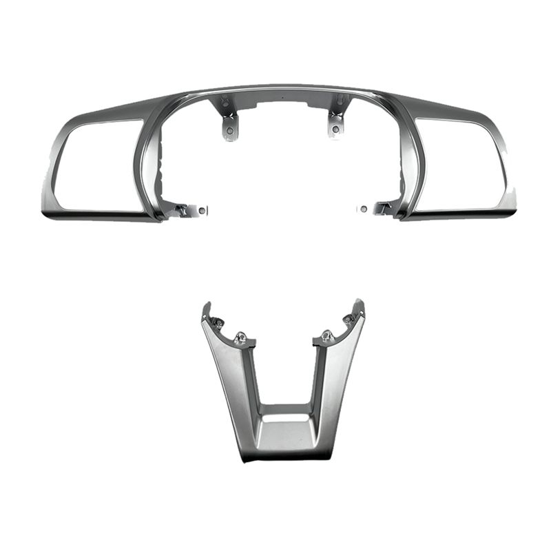 Steering Wheel Cover - AEF2-1Set Auto Stuurhoes Chrome Trim Bovenste