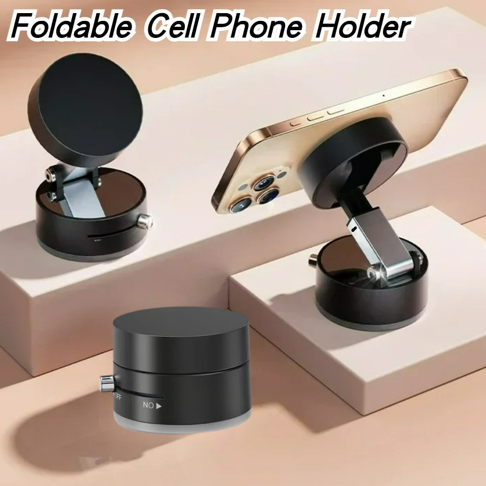 Car Phone Holder Magnetic - Hoge Prestaties Magnetische Vacuüm Houder Opvouwbare