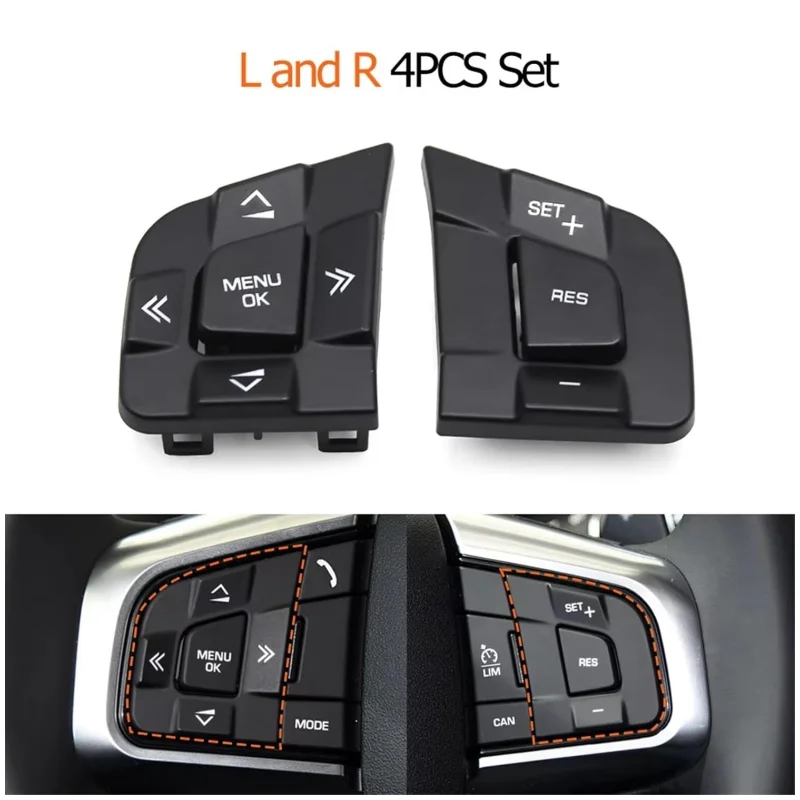 Steering Wheel Cover - LR095537 Stuurwielschakelaarknopafdekking voor Land Rover Discovery