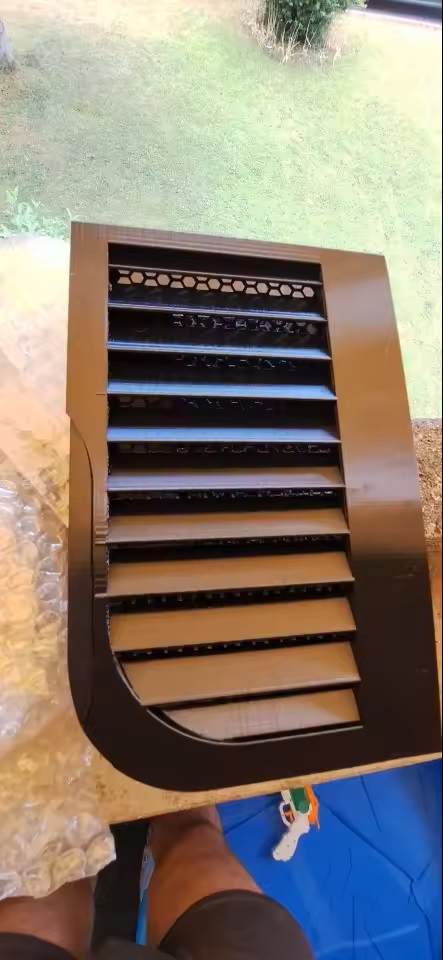 Car Accessories Inside - Zijruitventilatieopeningen voor VW T6.1, regenbestendige luchtstroomdeflector