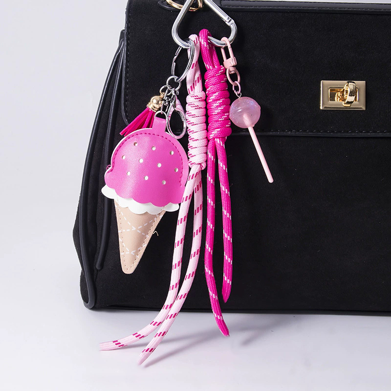 Car Accessories Bunnings - Nieuwe dameshangers Lederen ijstas-hangers Mini lollybroodjes