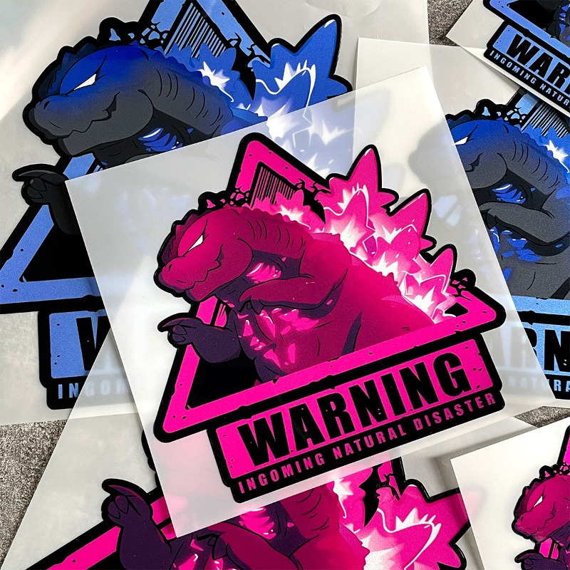 Car Accessories Decoration - Hot Selling autostickers Monsters Godzilla Gepersonaliseerde