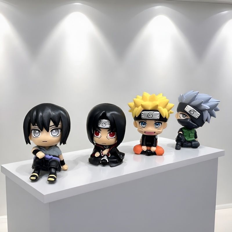 Car Accessories Decoration - NARUTO cartoon schattig figuurtje model kawaii
