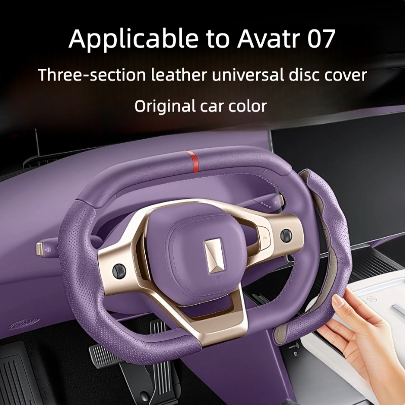 Steering Wheel Cover - Stuurhoes voor Avatr 07, universeel, anti-slip,