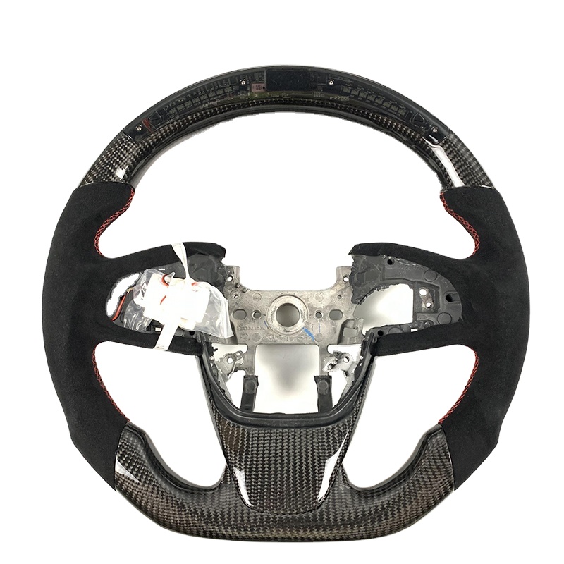 Steering Wheel Cover - Op maat gemaakte auto-interieur LED carbon