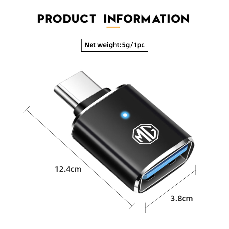 Auto LED Type C Naar USB 3.0 A - Car Accessories Website recensie en prijs
