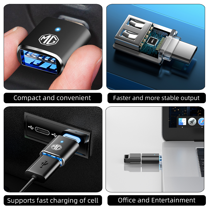 Auto LED Type C Naar USB 3.0 A - Car Accessories Website recensie en prijs