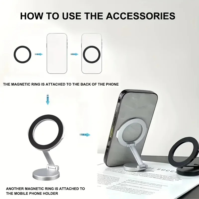Volledig metalen aluminiumlege - Car Phone Holder Magnetic recensie en prijs