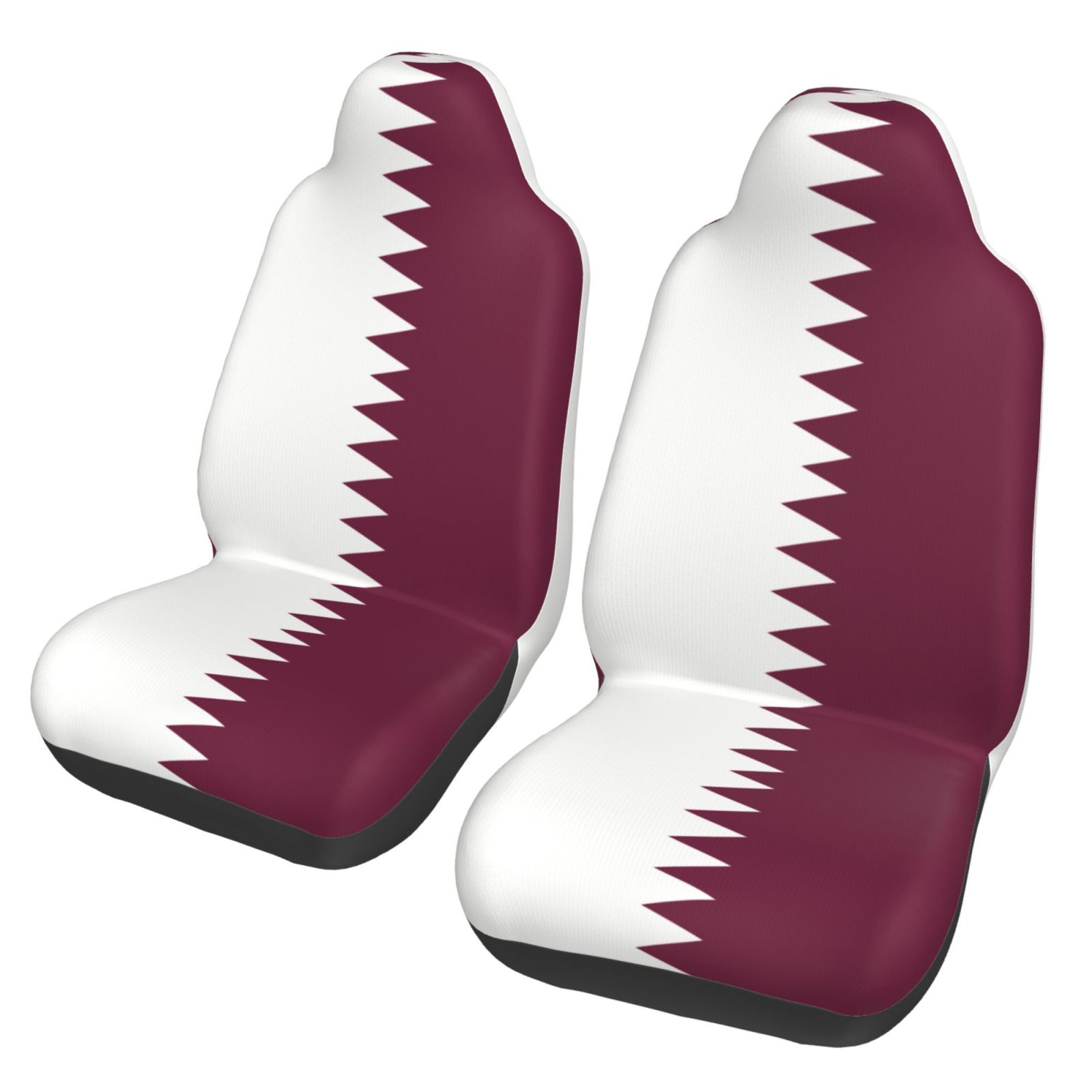 Qatar vlag bedrukte autostoelh - Qatar Car Accessories recensie en prijs