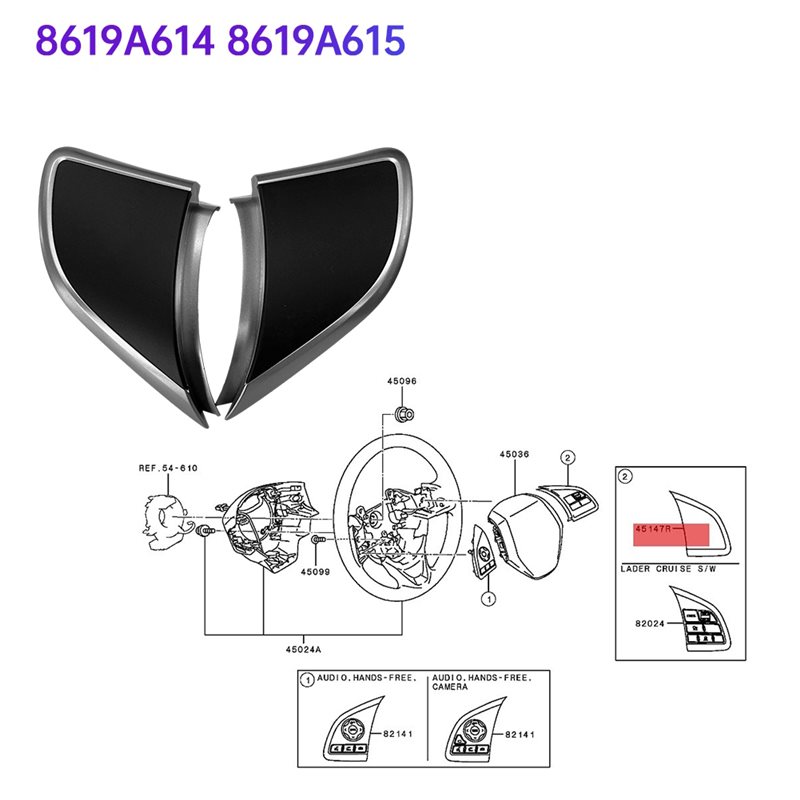 Voor Mitsubishi Voor ASX Eclip - Steering Wheel Cover recensie en prijs