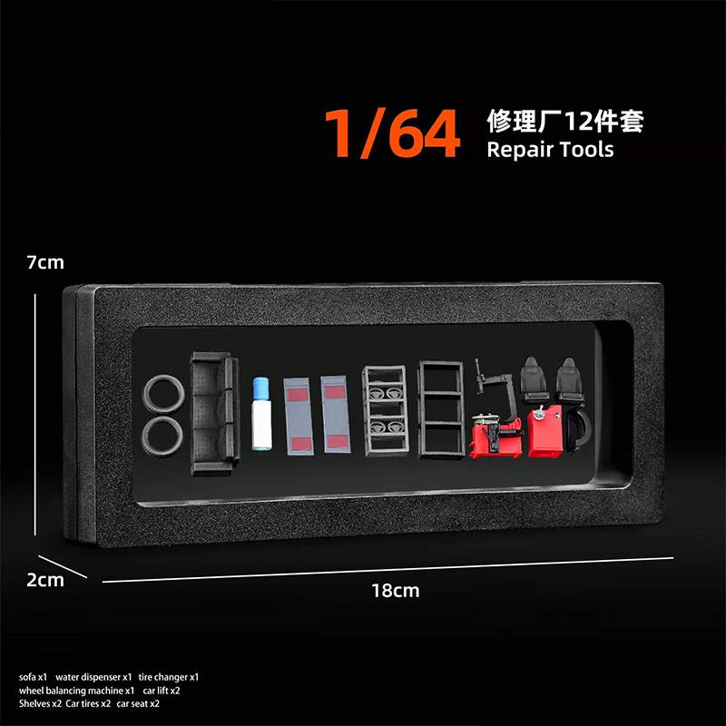 1:64 Autoreparatiewerkplaats P - Car Accessories Decoration recensie en prijs