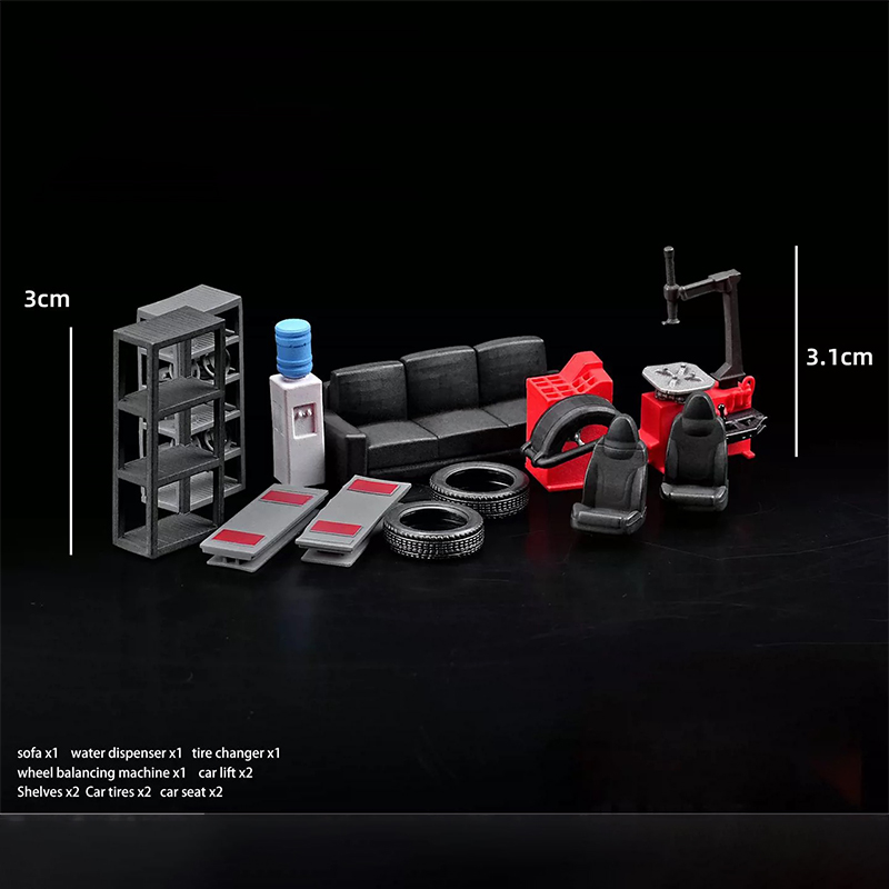 1:64 Autoreparatiewerkplaats P - Car Accessories Decoration recensie en prijs