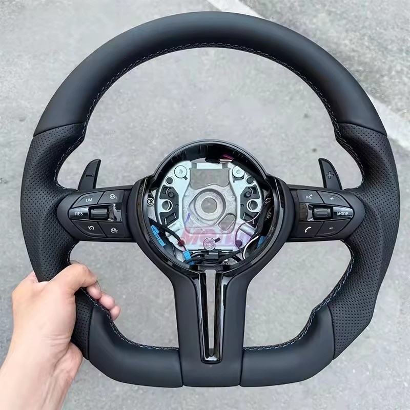 Lederen stuurwiel voor BMW F10 - Car Accessories Website recensie en prijs