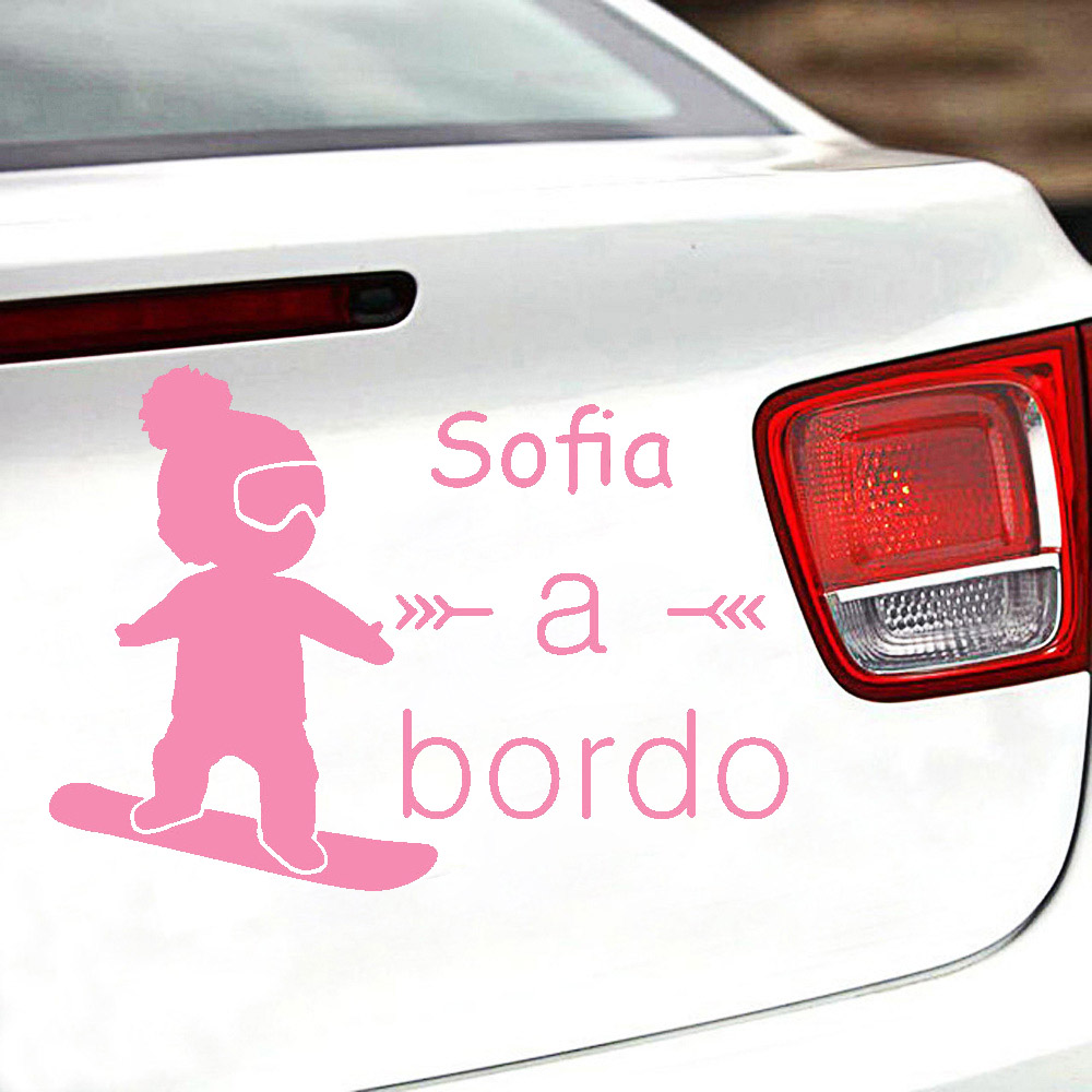 1 st Vinyl baby een bordeaux k - Car Accessories Decoration recensie en prijs