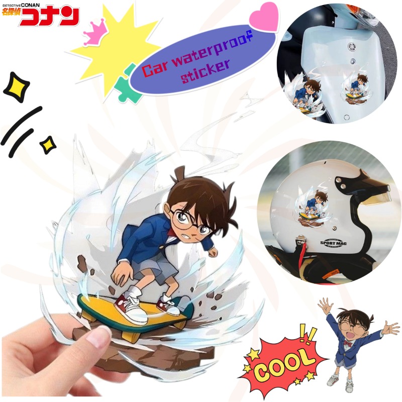 Detective Conan Cartoon Skateb - Car Accessories Decoration recensie en prijs