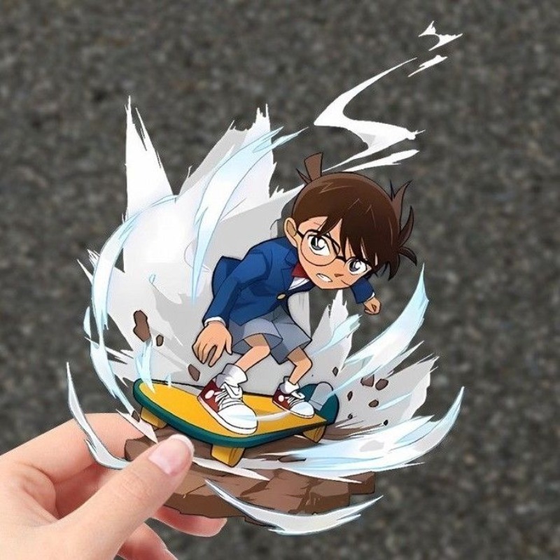Detective Conan Cartoon Skateb - Car Accessories Decoration recensie en prijs