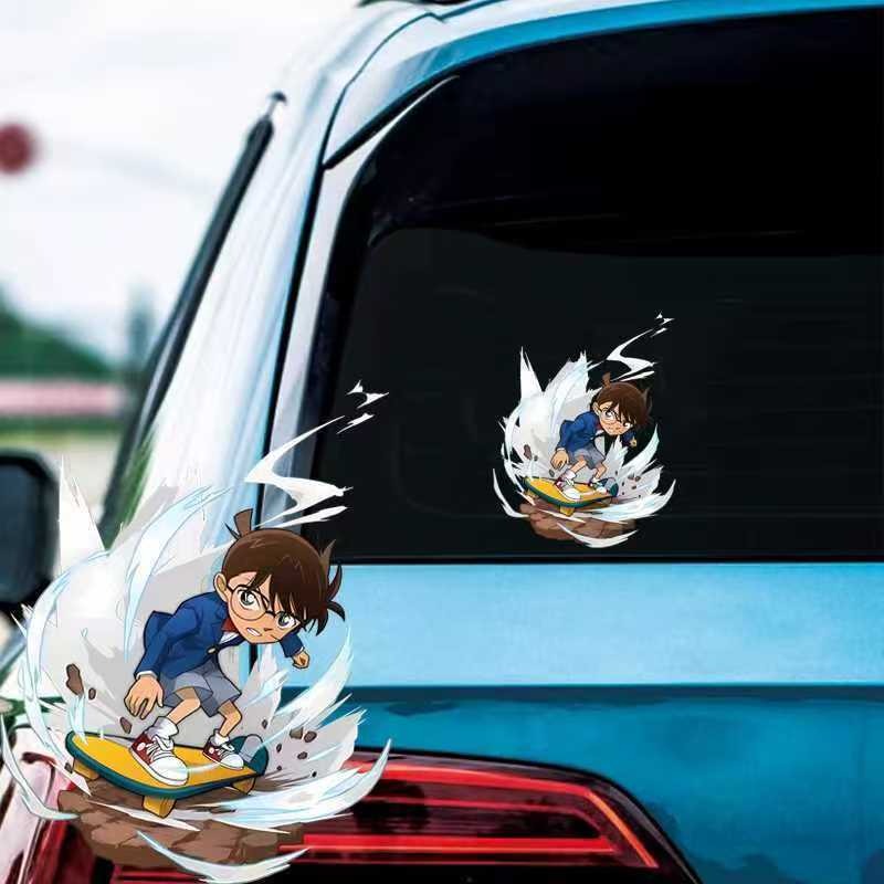 Detective Conan Cartoon Skateb - Car Accessories Decoration recensie en prijs